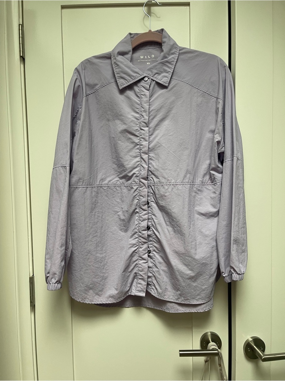 WILLO Relaxed Lavender Button-Down Shirt